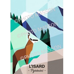 Affiche l'Isard